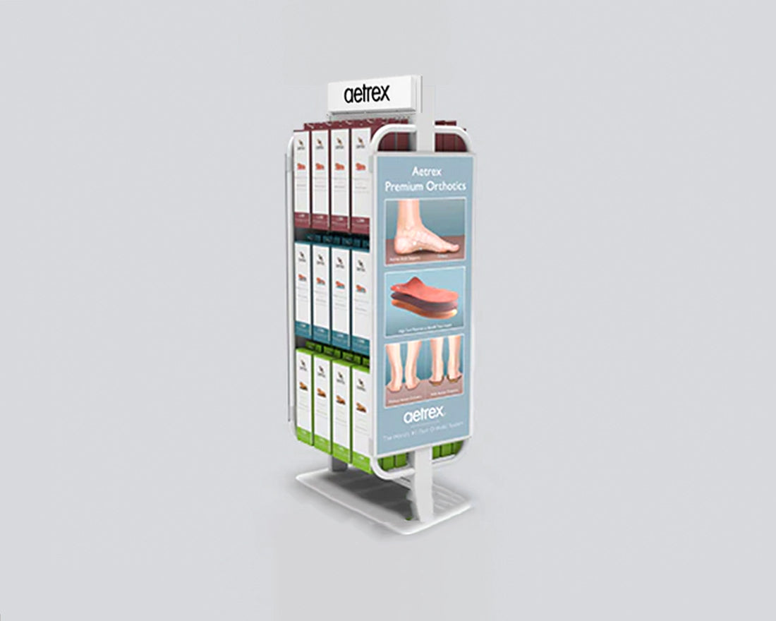 Orthotics Display with Graphics