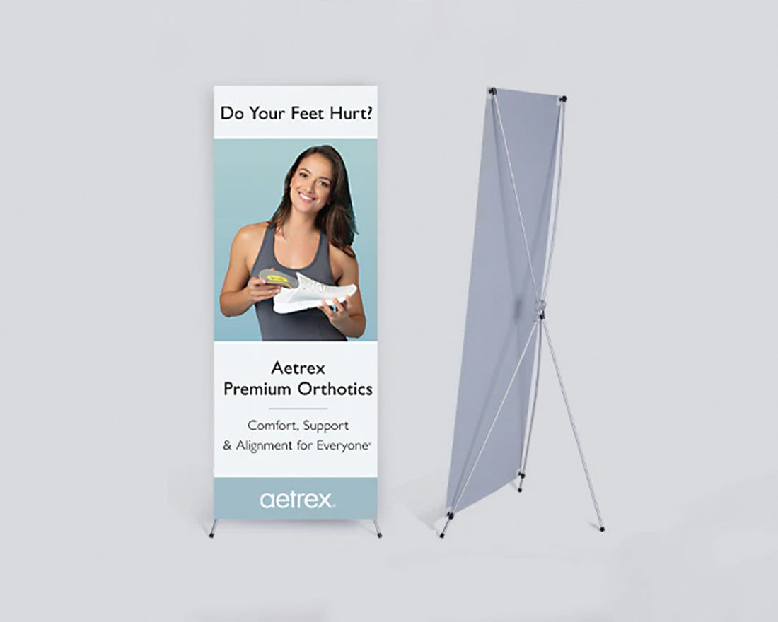 Premium Orthotics Pop-Up Banner